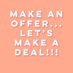 Reasonable Offers Accepted or Countered!!!